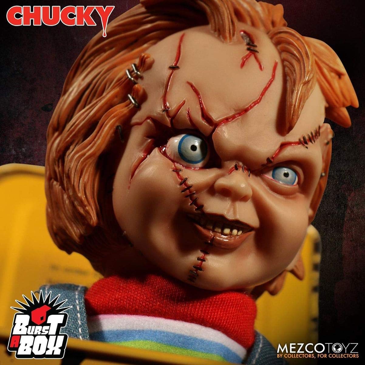 Amazon.co.jp: チャッキー Scarred Chucky Burst-A-Box Child's